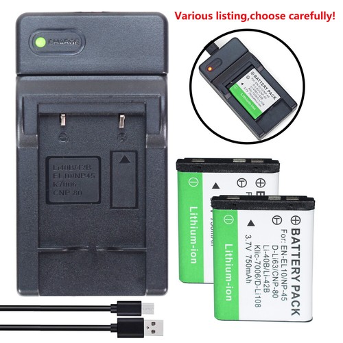 42b batteria caricatore - li-42b, o
